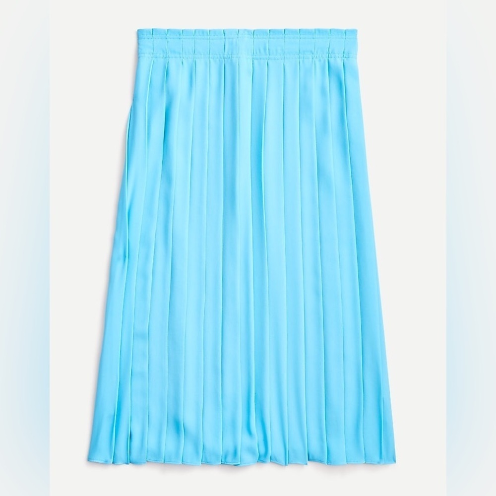 NWT J. Crew Vibrant Blue A-Line Skirt Size 2
